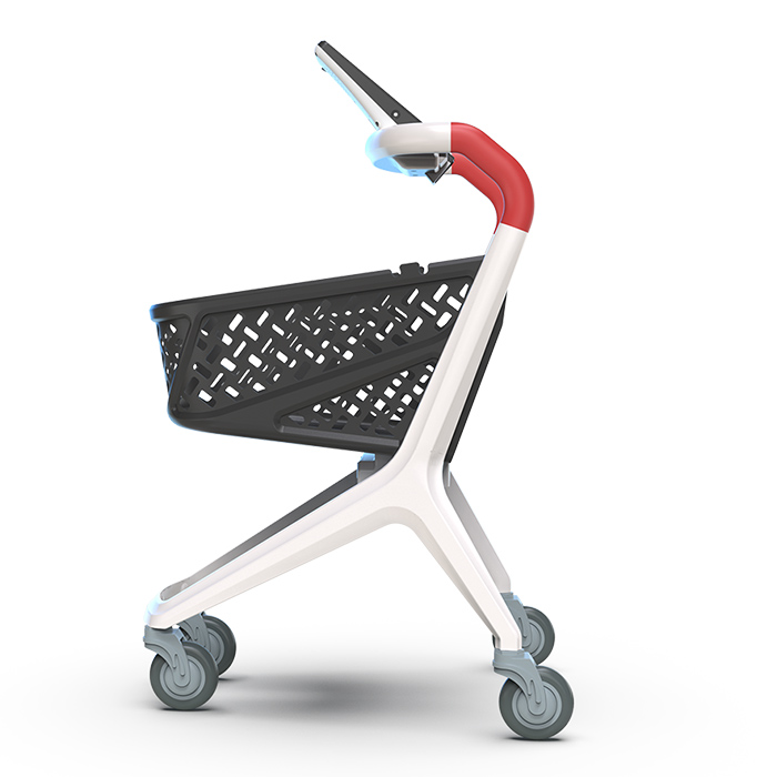S-model smart shopping cart