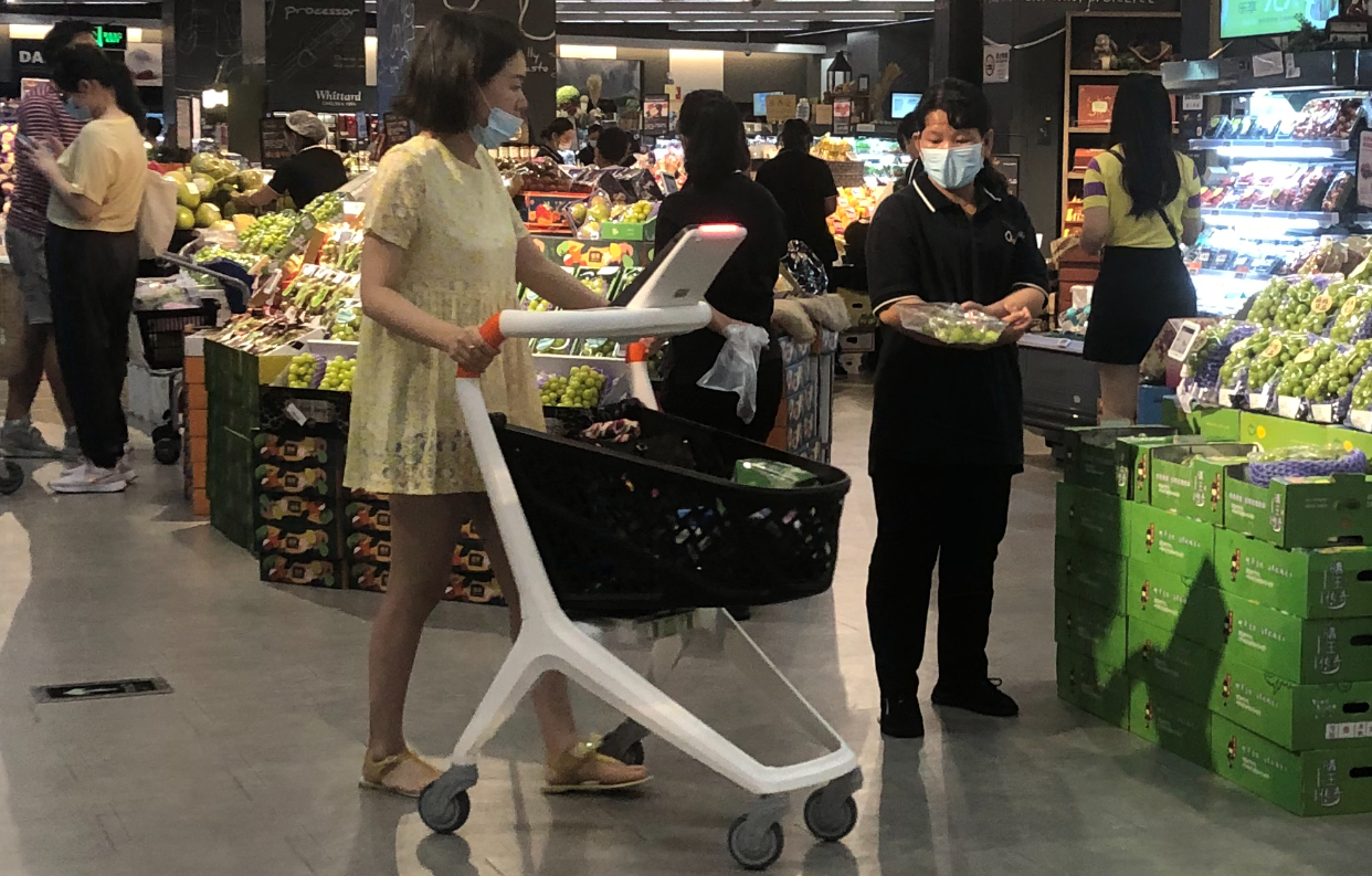 smart shopping cart project