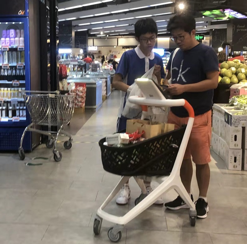 smart shopping cart system